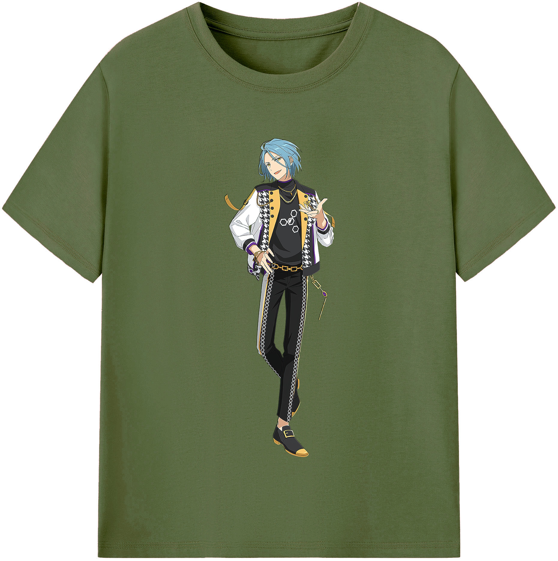 （画像用） あんさんぶるスターズ! Ensemble Stars 綿100％半袖Tシャツ（フロントプリント）